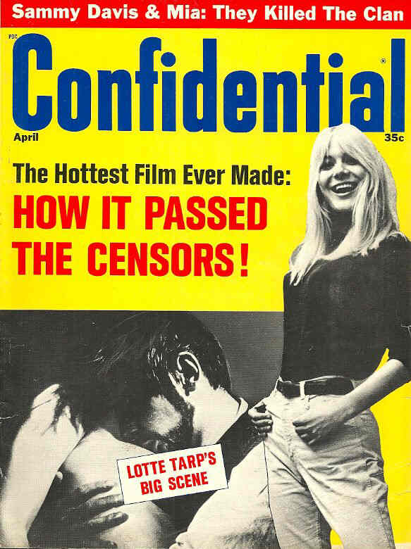 CONFIDENTIAL magazine side cover April 1967