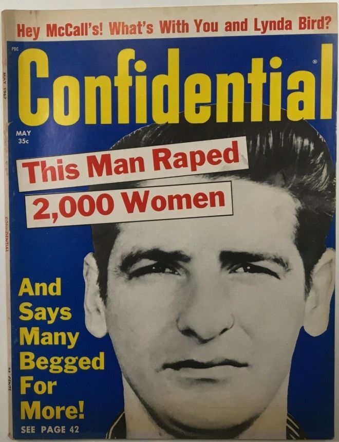 CONFIDENTIAL magazine side cover May 1967