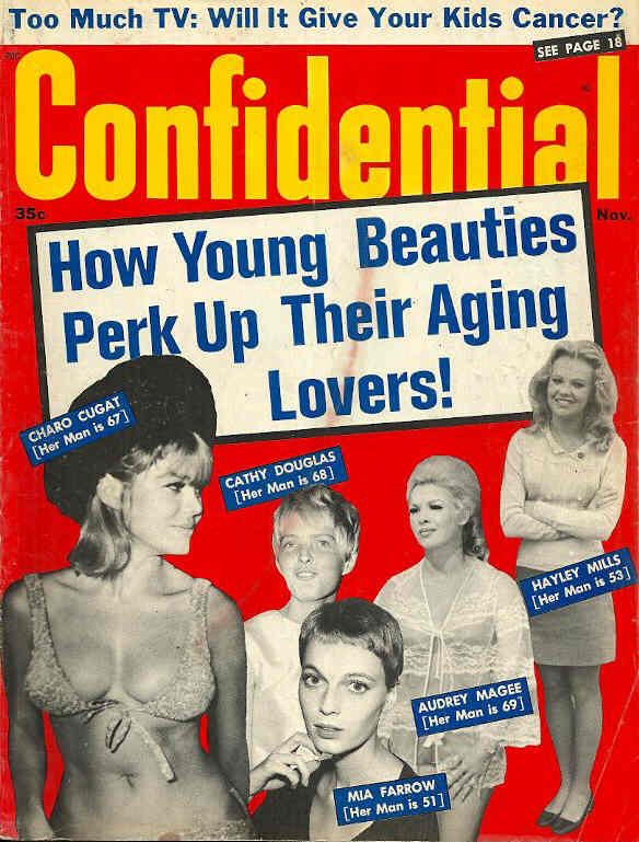 CONFIDENTIAL magazine side cover November 1967