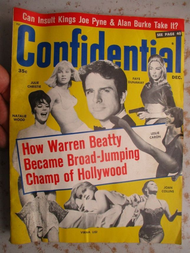 CONFIDENTIAL magazine side cover December 1967