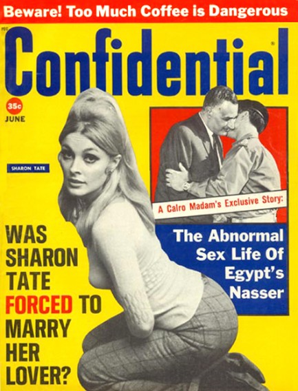 CONFIDENTIAL magazine side cover June 1968