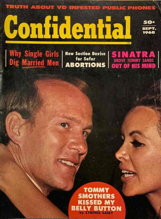 CONFIDENTIAL magazine side cover September 1968