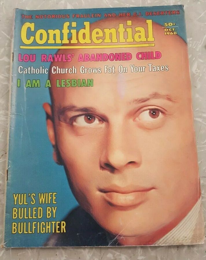 CONFIDENTIAL magazine side cover October 1968