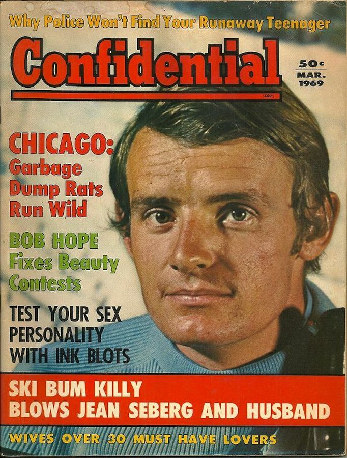 CONFIDENTIAL magazine side cover March 1969