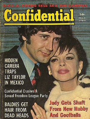 CONFIDENTIAL magazine side cover July 1969