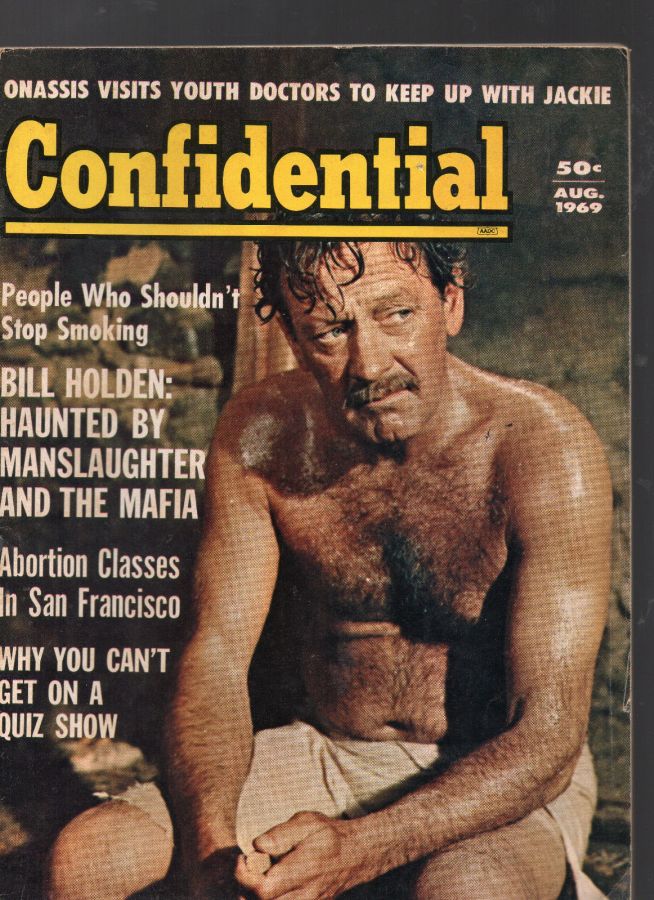 CONFIDENTIAL magazine side cover August 1969