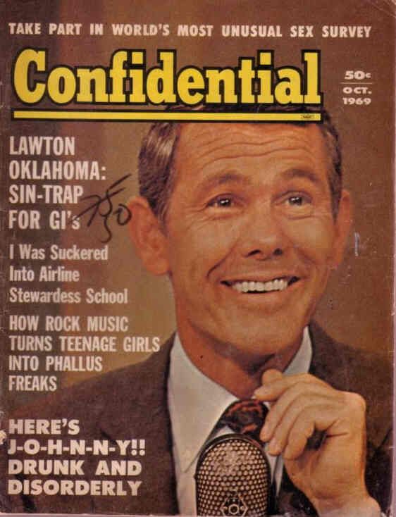 CONFIDENTIAL magazine side cover October 1969