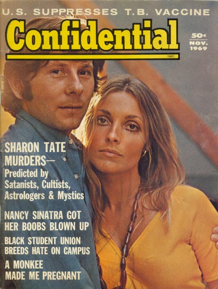 CONFIDENTIAL magazine side cover November 1969