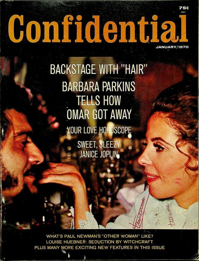 CONFIDENTIAL magazine side cover January 1970