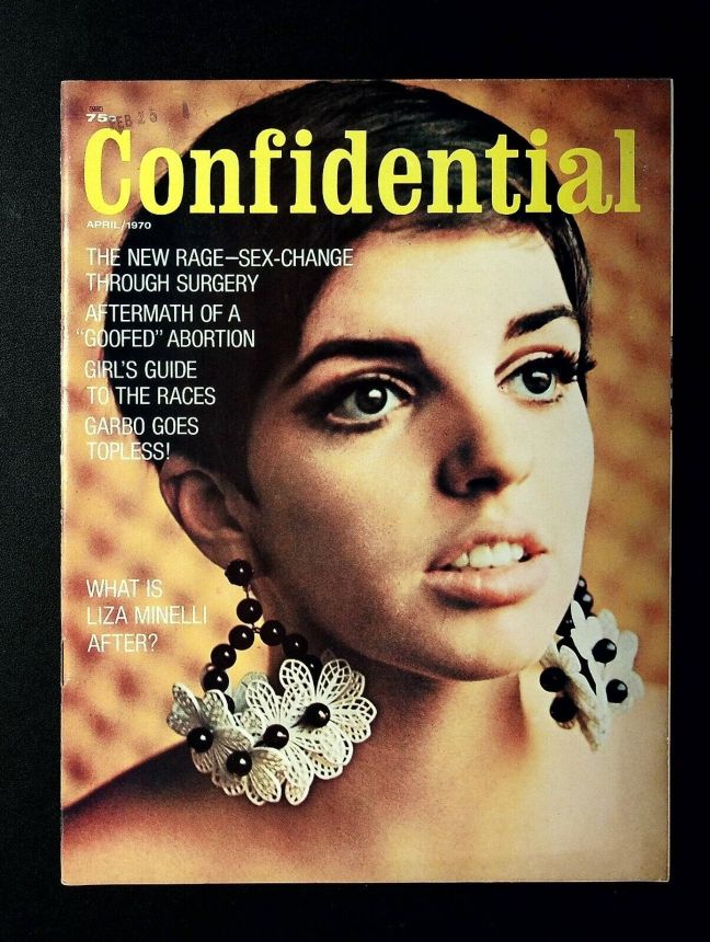 CONFIDENTIAL magazine side cover April 1970