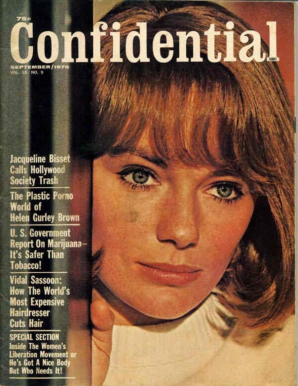 CONFIDENTIAL magazine side cover September 1970