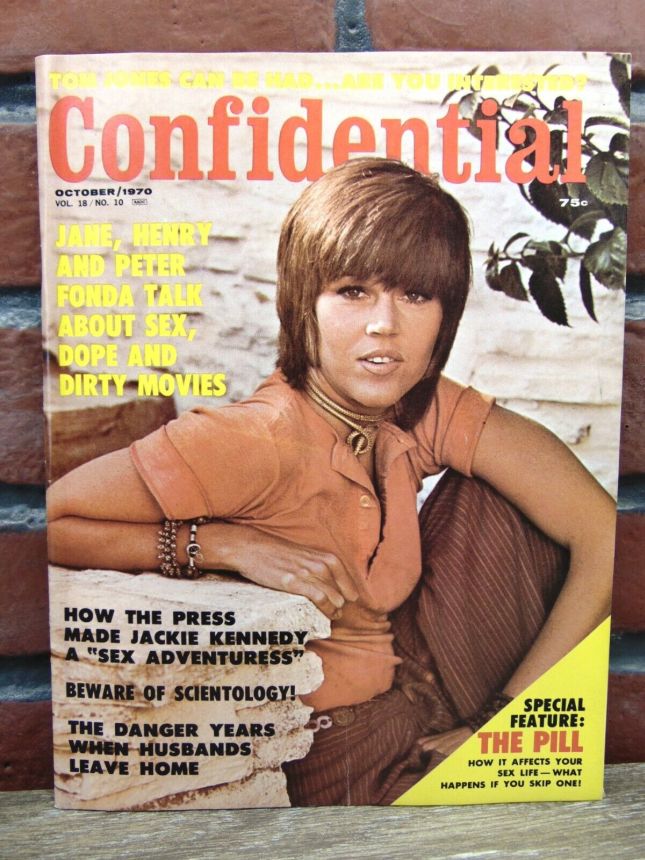 CONFIDENTIAL magazine side cover October 1970