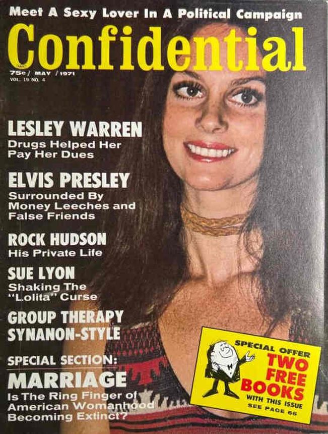 CONFIDENTIAL magazine side cover May 1971