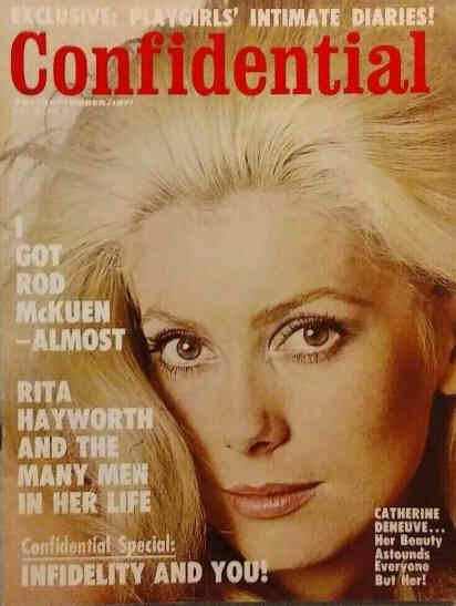 CONFIDENTIAL magazine side cover September 1971
