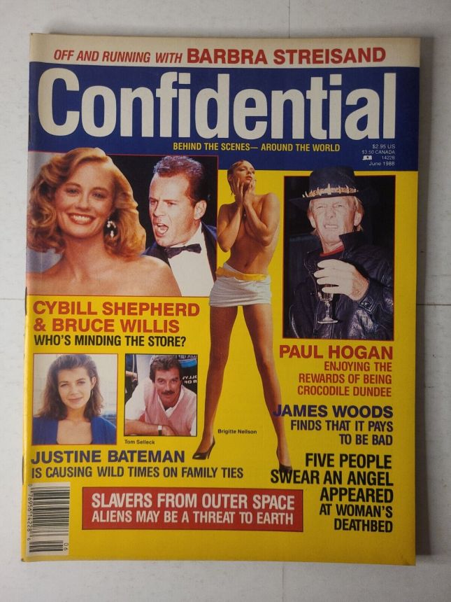 CONFIDENTIAL magazine side cover  June 1988