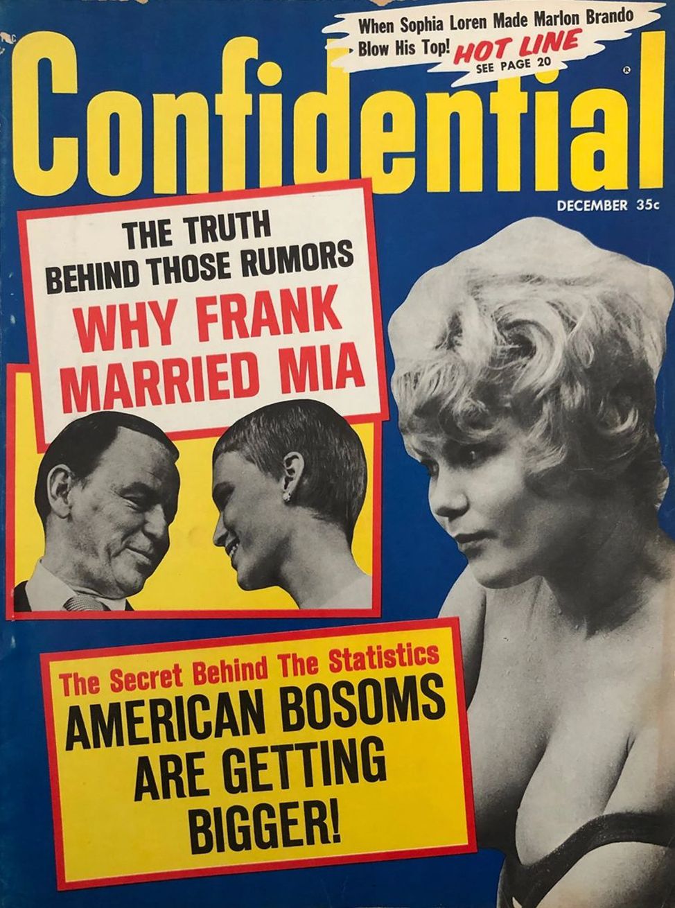 CONFIDENTIAL magazine side cover  December 1966