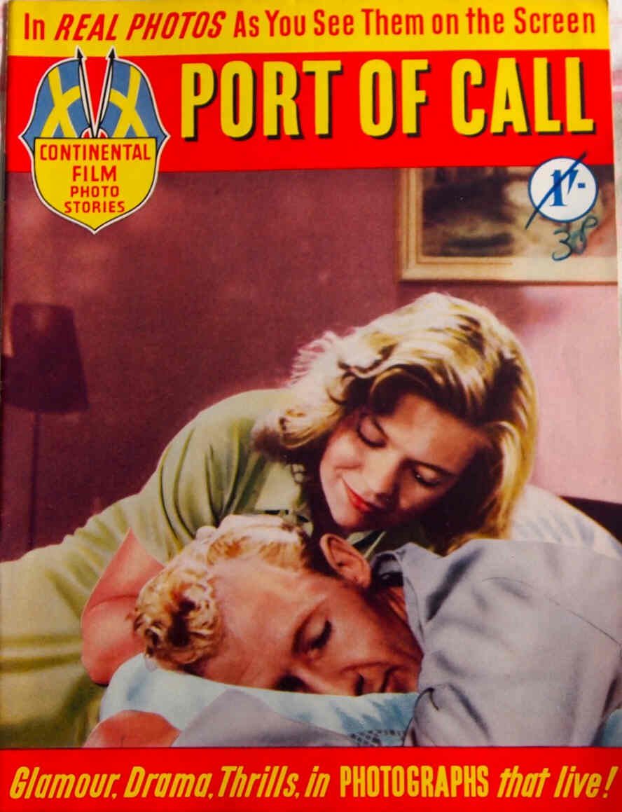 CONTINENTAL FILM PHOTO STORIES magazine side cover  1960