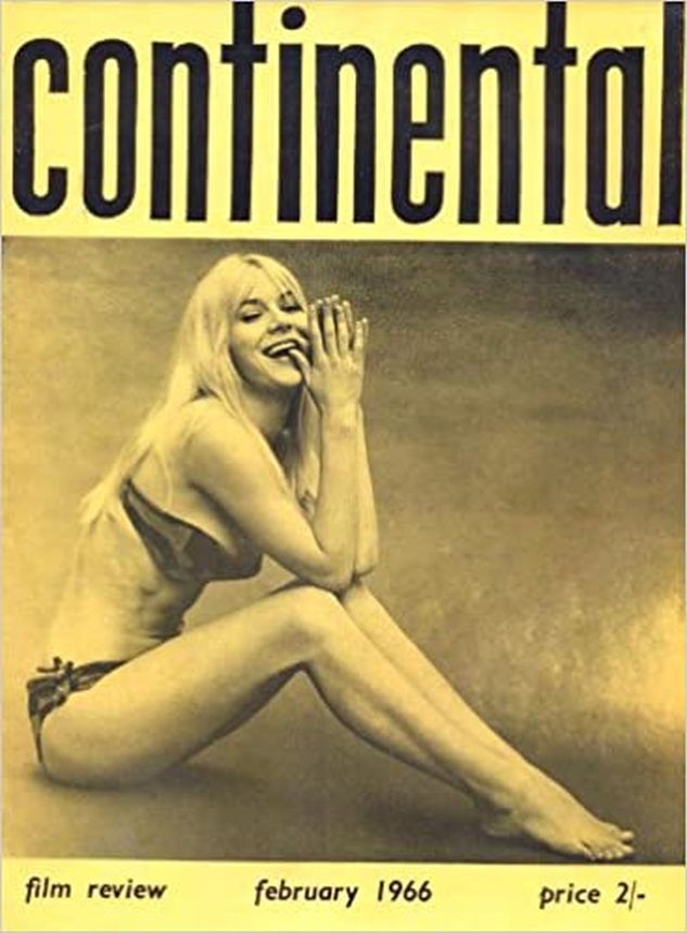CONTINENTAL FILM REVIEW magazine side cover Issue 160  February 1966