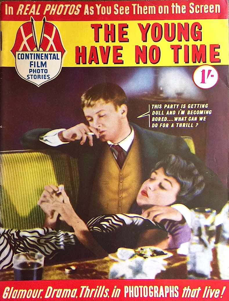 CONTINENTAL FILM PHOTO STORIES magazine side cover  1960