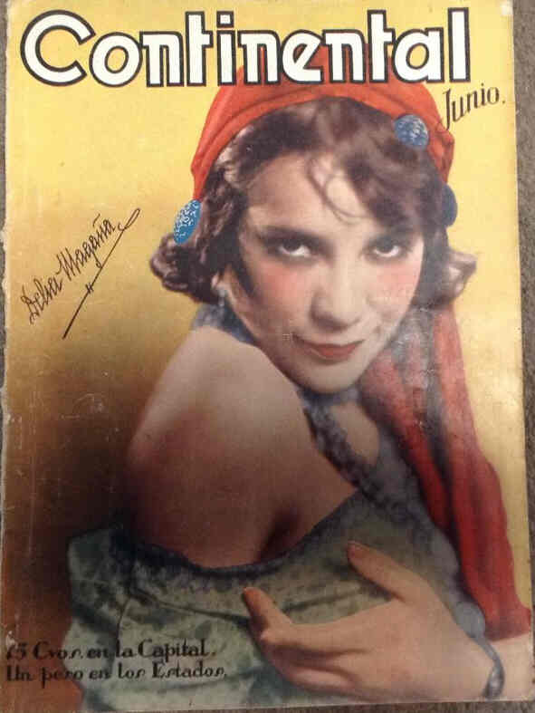 CONTINENTAL magazine side cover June 1929