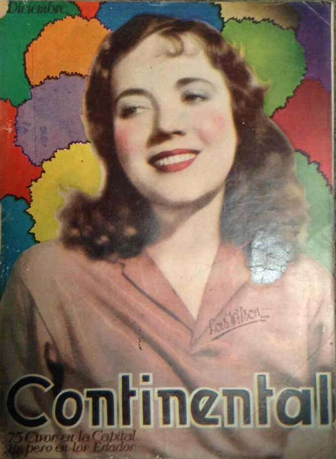 CONTINENTAL magazine side cover December 1929