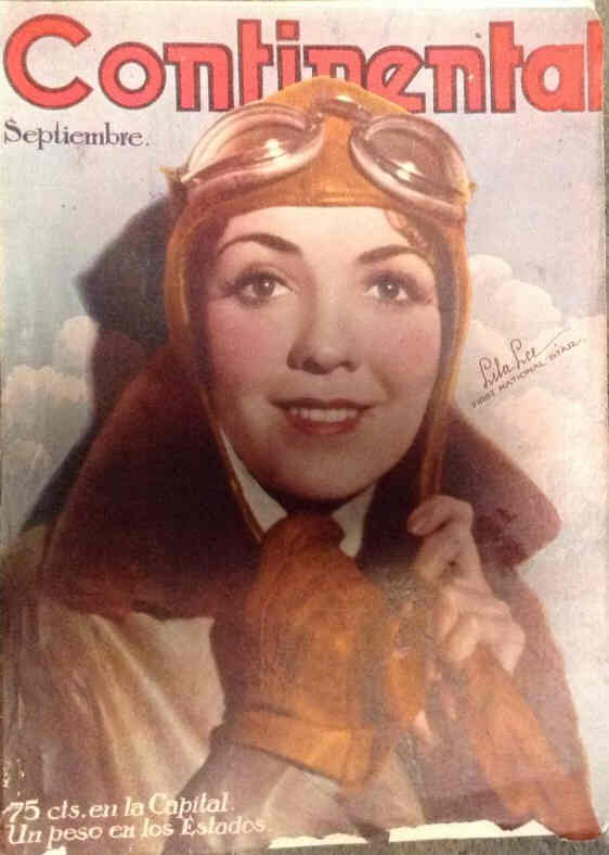 CONTINENTAL magazine side cover September 1930