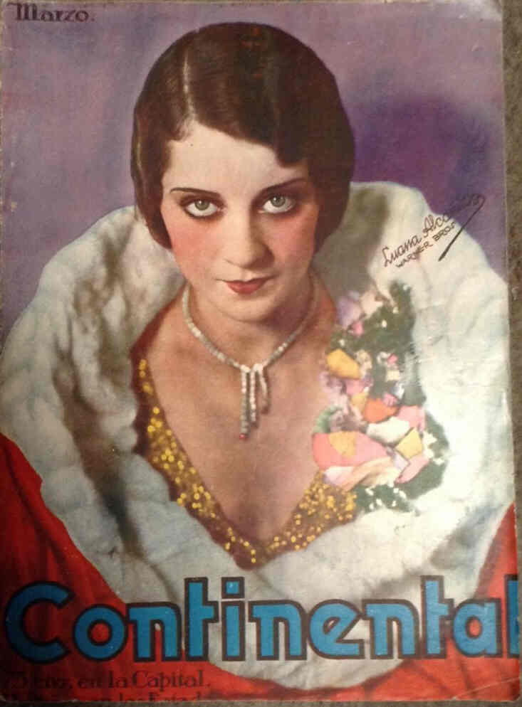 CONTINENTAL magazine side cover March 1931