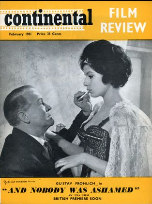 CONTINENTAL FILM REVIEW magazine side cover Issue 99 January 1961