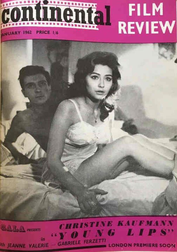 CONTINENTAL FILM REVIEW magazine side cover Issue 111 January 1962
