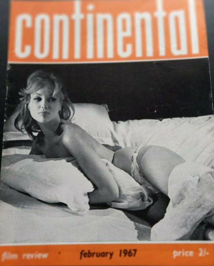 CONTINENTAL FILM REVIEW magazine side cover Issue 172 February 1967