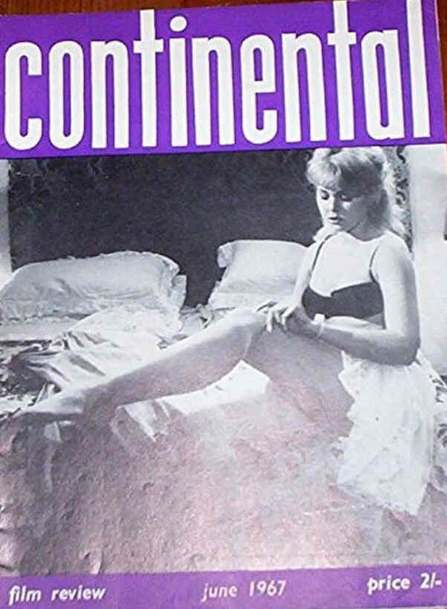 CONTINENTAL FILM REVIEW magazine side cover Issue 176 June 1967