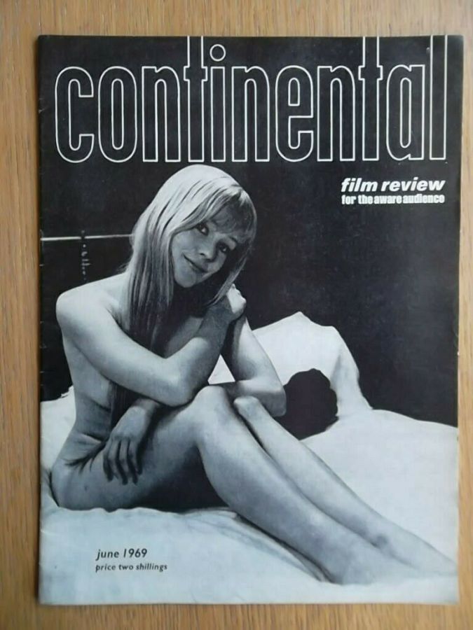 CONTINENTAL FILM REVIEW magazine side cover Issue 200 June 1969