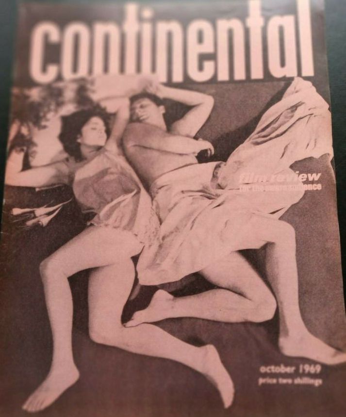 CONTINENTAL FILM REVIEW magazine side cover Issue 204 October 1969