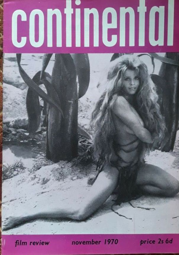 CONTINENTAL FILM REVIEW magazine side cover Issue 217 November 1970