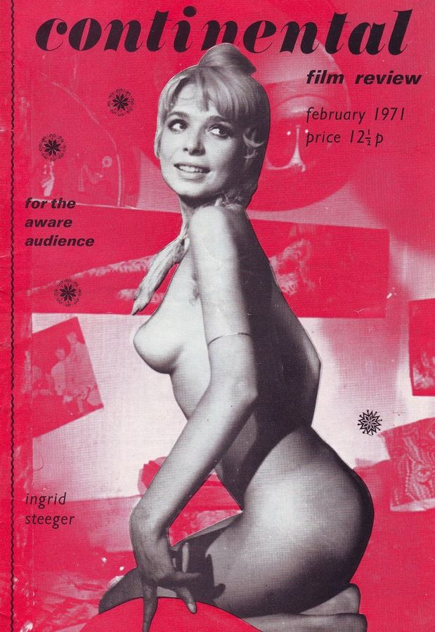 CONTINENTAL FILM REVIEW magazine side cover Issue 220 February 1971