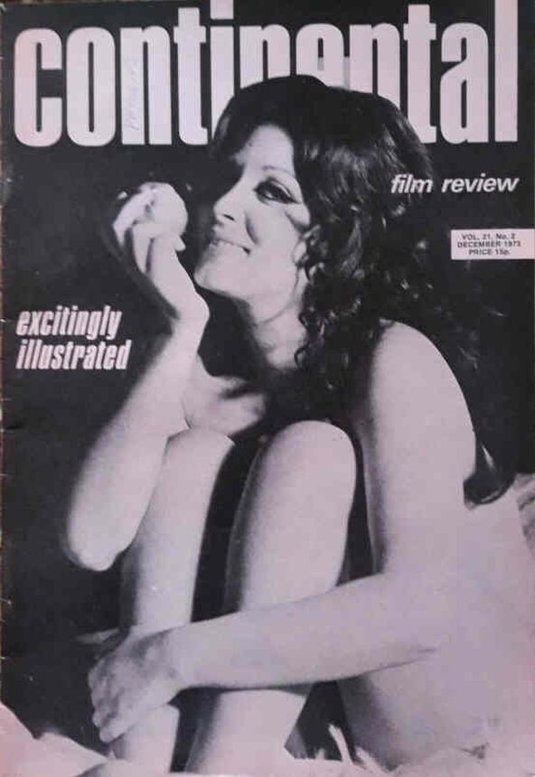 CONTINENTAL FILM REVIEW magazine side cover Issue 254  Vol 21 # 2 December 1973