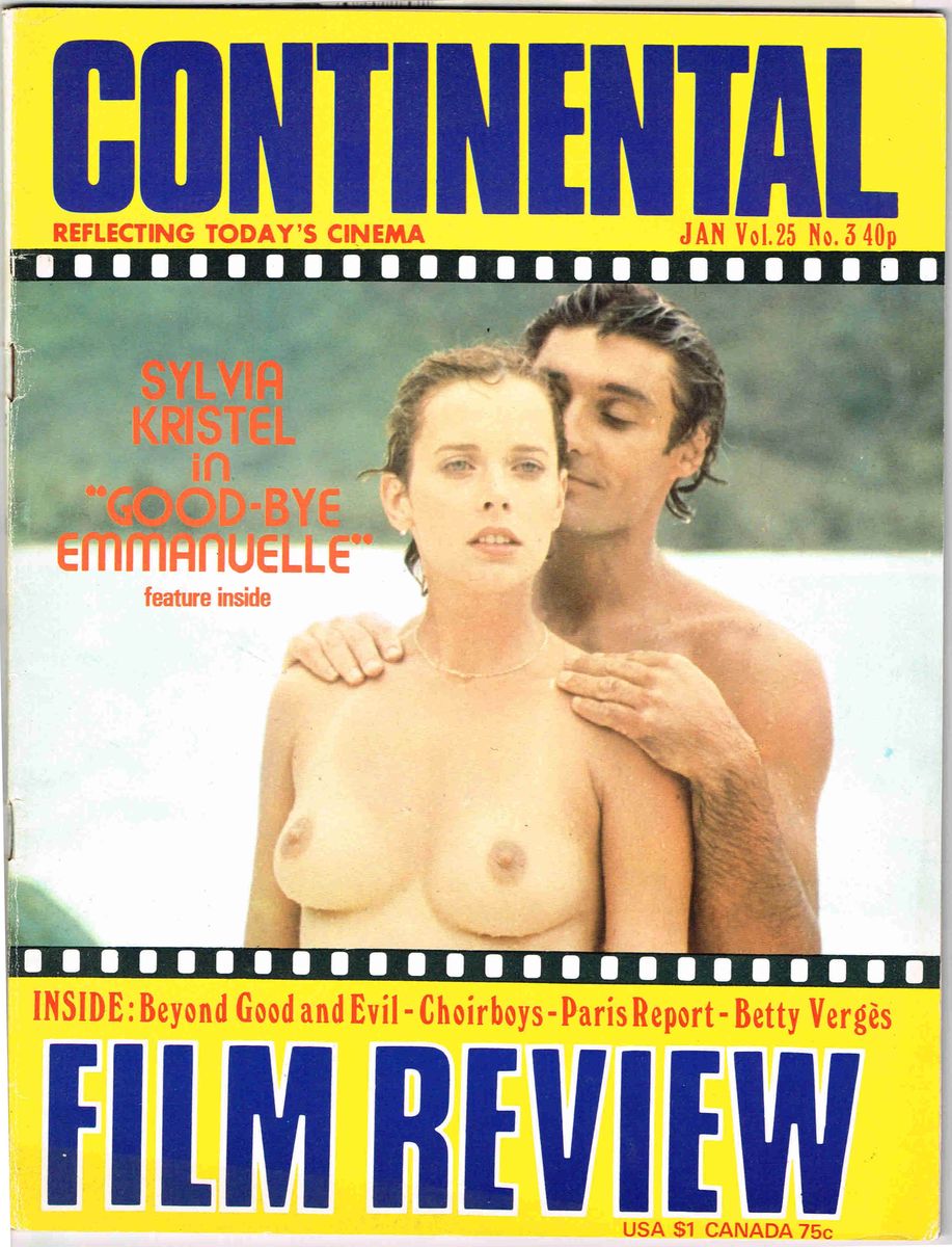 CONTINENTAL FILM REVIEW magazine side cover Issue 303  Vol 25 # 3 January 1978