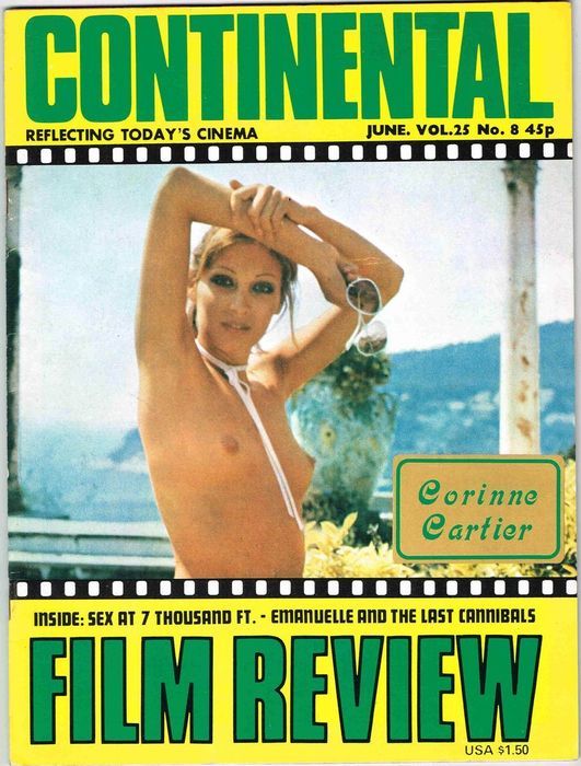 CONTINENTAL FILM REVIEW magazine side cover Issue 308  Vol 25 # 8 June 1978