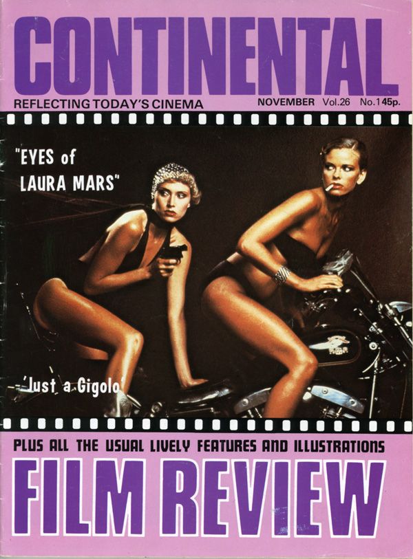 CONTINENTAL FILM REVIEW magazine side cover Issue 313  Vol 26 # 1 November 1978