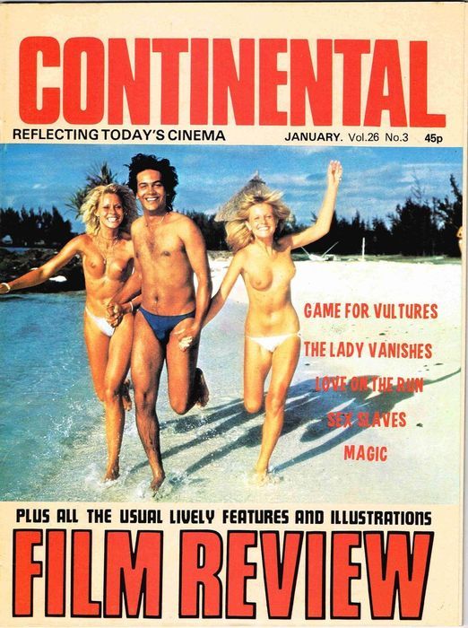 CONTINENTAL FILM REVIEW magazine side cover Issue 315  Vol 26 # 3 January 1979