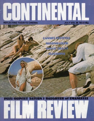 CONTINENTAL FILM REVIEW magazine side cover Issue 321  Vol 26 # 9 July 1979