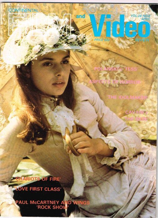 CONTINENTAL FILM REVIEW magazine side cover Issue 342  Vol 28 # 6 April 1981