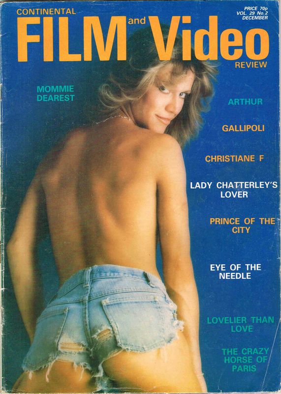 CONTINENTAL FILM REVIEW magazine side cover Issue 350  Vol 29 # 2 December 1981