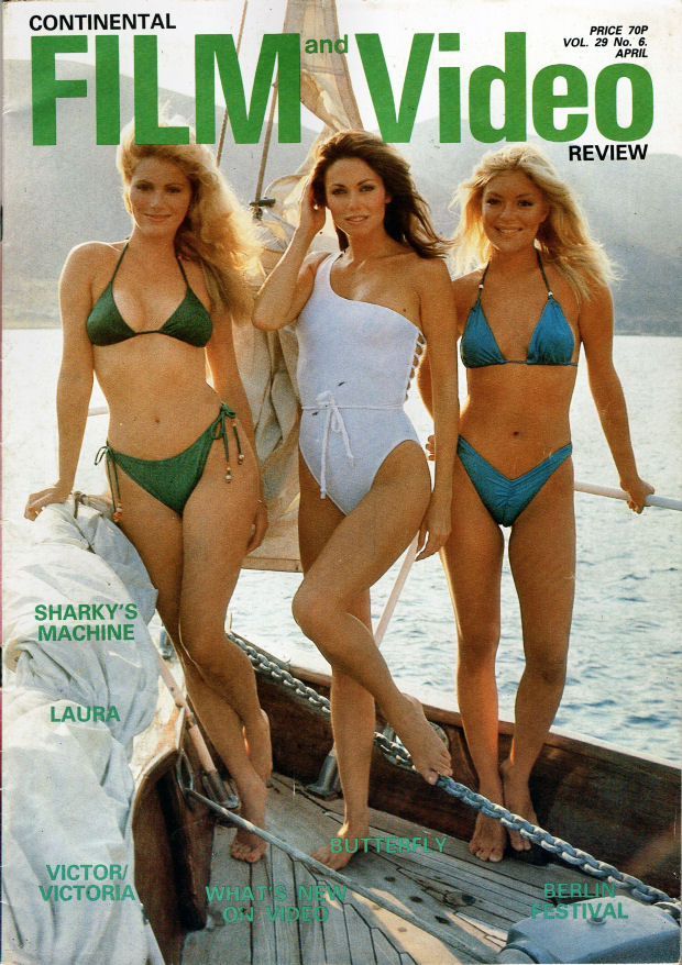 CONTINENTAL FILM REVIEW magazine side cover Issue 354  Vol 29 # 6 April 1982