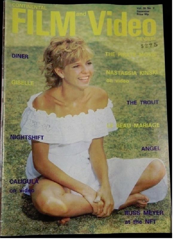 CONTINENTAL FILM REVIEW magazine side cover Issue 362  Vol 30 # 2 December 1982