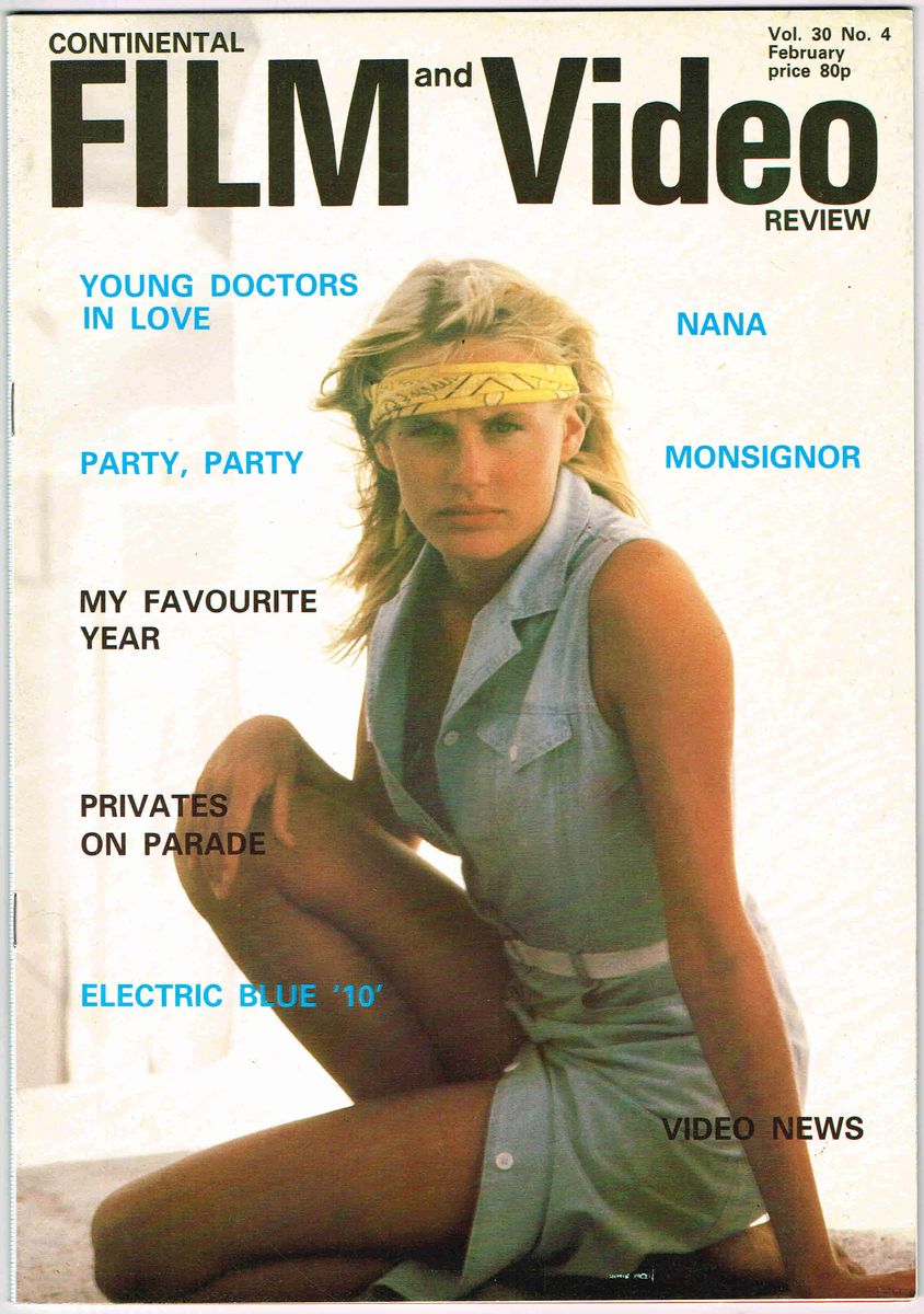 CONTINENTAL FILM REVIEW magazine side cover Issue 364  Vol 30 # 4 February 1983