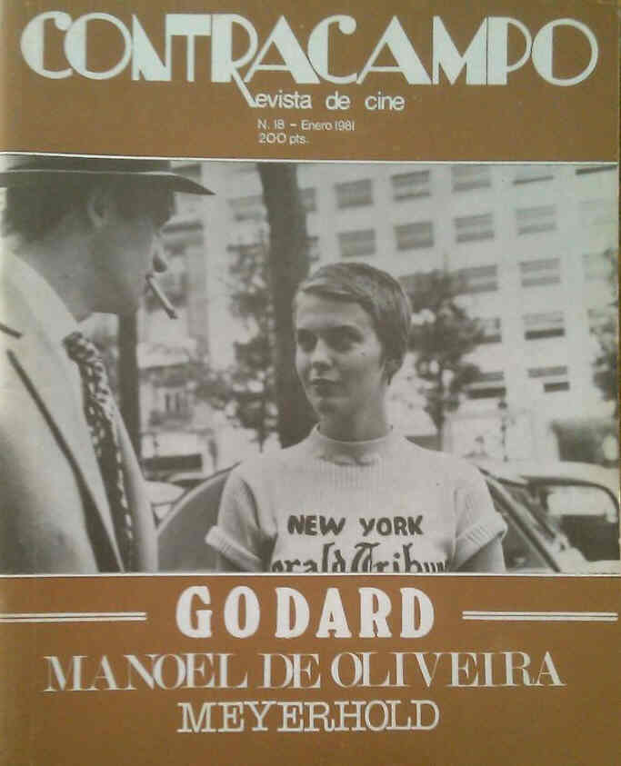 CONTRACAMPO magazine side cover Issue 18 January 1981