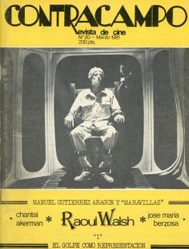 CONTRACAMPO magazine side cover Issue 20 March 1981