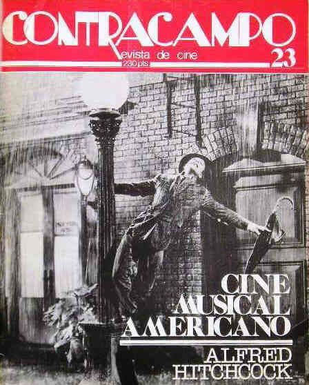 CONTRACAMPO magazine side cover Issue 23 September 1981