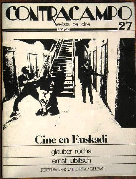 CONTRACAMPO magazine side cover Issue 27 January 1982